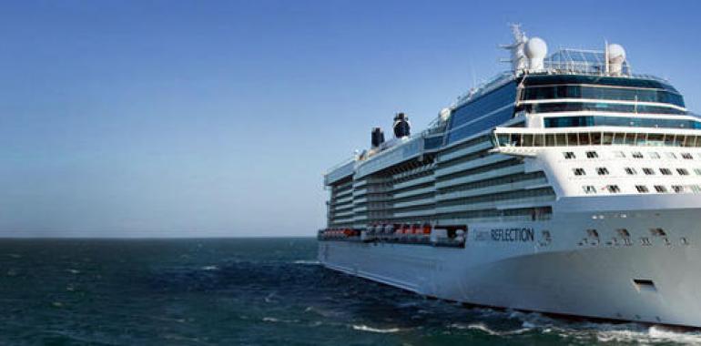 El crucero “Celebrity Reflection” atraca el martes en El Musel por vez primera
