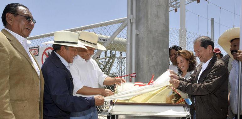 Humala inaugura la primera planta fotovoltáica de Sudamérica en Arequipa