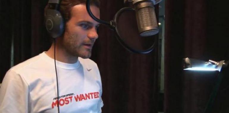 Juan Mata presta su voz a un videojuego (incluye vídeo)
