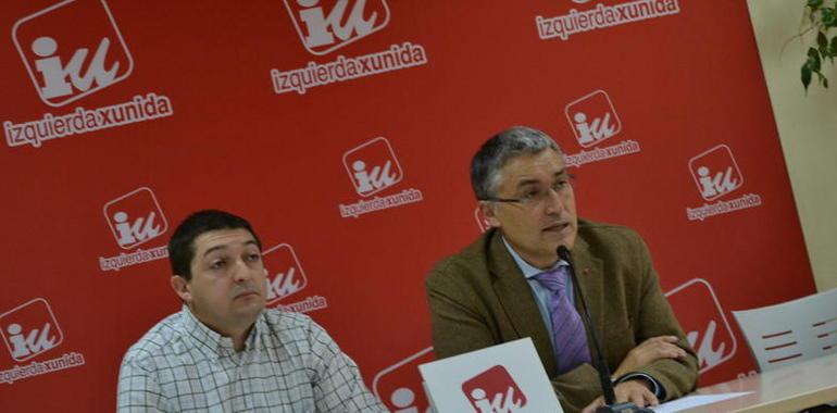 Orviz (IU) pide a todas las fuerzas políticas "seriedad y responsbilidad" ante el drama de los desahucios
