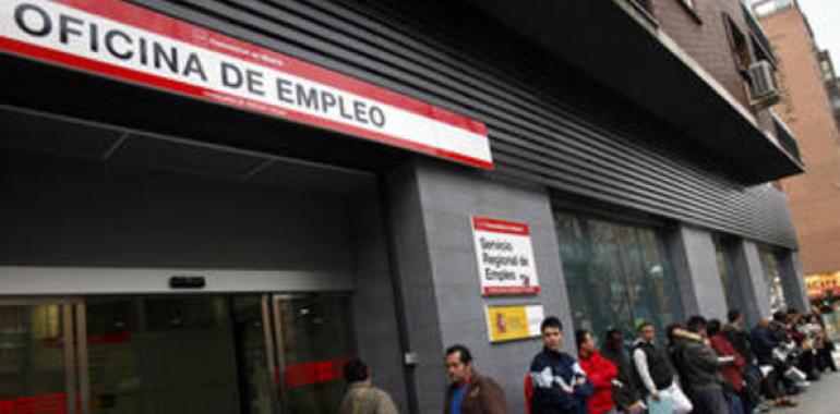 El desempleo creció en Asturias en 1.832 personas en el mes de noviembre