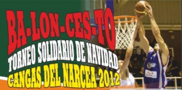 El Oviedo Baloncesto en el Torneo Solidario de Navidad de Cangas del Narcea 