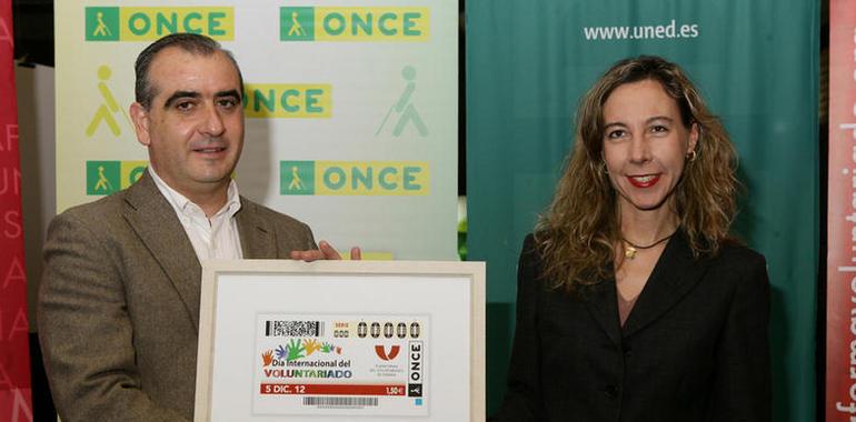 La ONCE hace un homenaje a los voluntarios y les dedica cinco millones de cupones