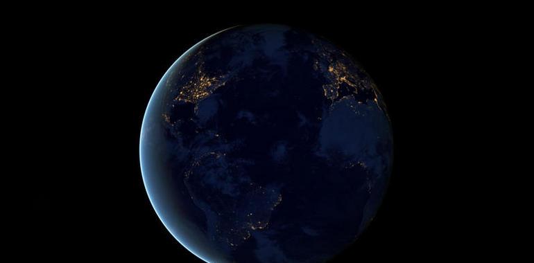Espectaculares vistas de la Tierra en la noche tomadas por el NOA