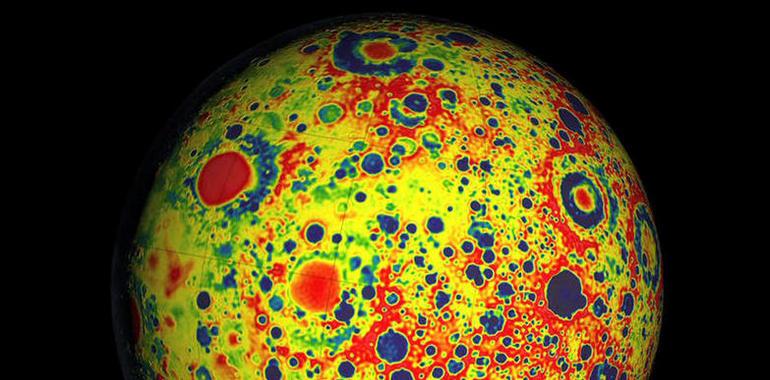 La misión GRAIL presenta el mapa gravitatorio de la Luna 