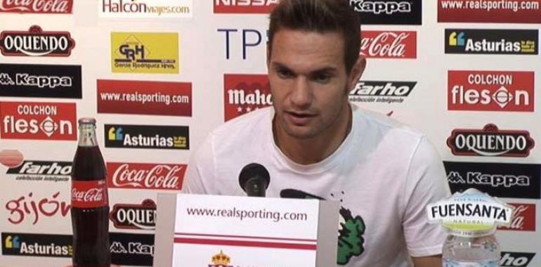 David Rodríguez: "Cristian Bustos me dijo que estaría encantado de jugar en el Sporting"