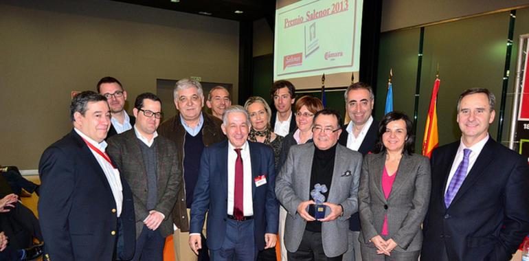 Fomento de la Cocina Asturiana recibe el homenaje de Salenor