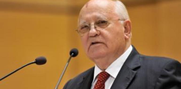 Gorbachev denuncia que los líderes no dan respuesta a los riesgos que afronta la Humanidad