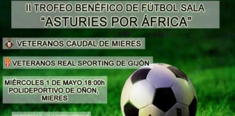 Partido Benéfico de Fútbol Sala "Asturies por África"