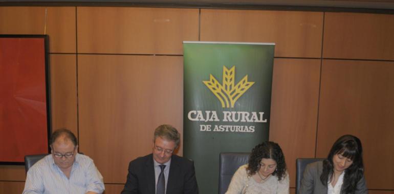 La Asociación de estanqueros firma un convenio de colaboración financiera con Caja Rural de Asturias