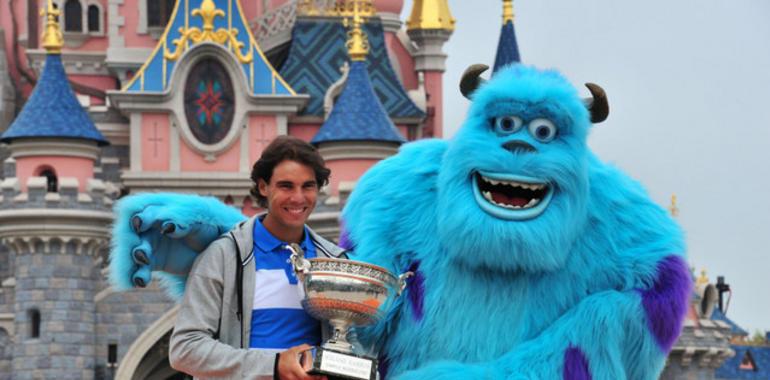 Rafael Nadal, el "Monstruo" del tenis celebra su nuevo triunfo en Disneyland Paris