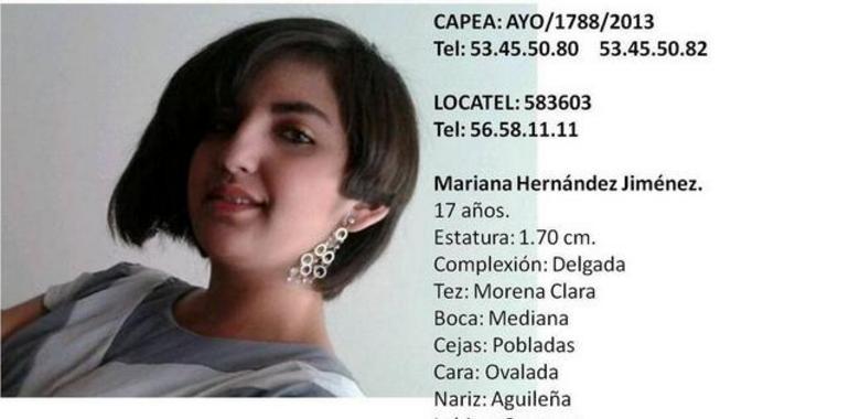 Piden ayuda para encontrar a Mariana Hernández, una joven desaparecida desde el 4 de junio