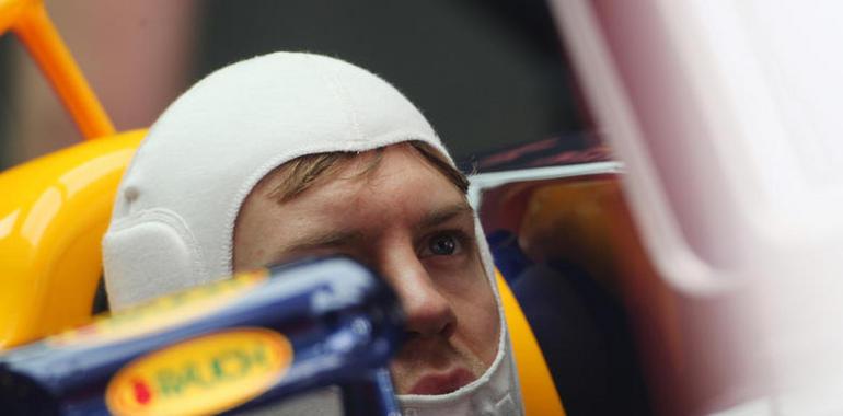 Vettel manda al final de un día sin problemas de neumáticos