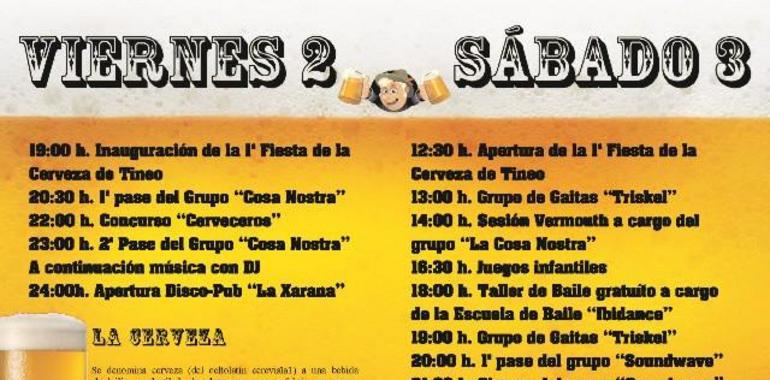Tineo celebra su I Edición de la Fiesta de la Cerveza