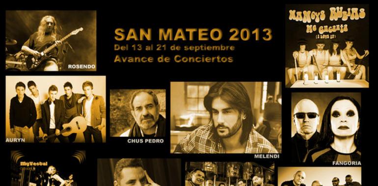 El miércoles se ponen a la venta las entradas para los conciertos de San Mateo en La Ería