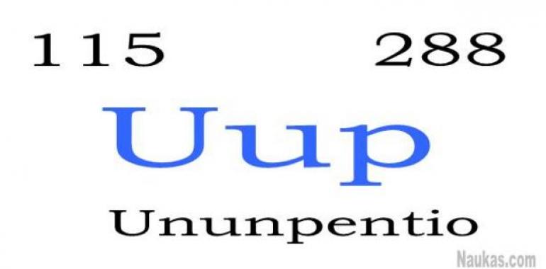  Ununpentium: cómo nombrar un elemento