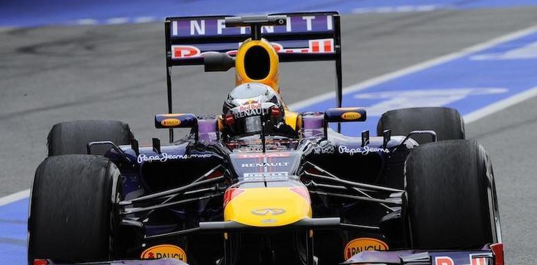 Vettel también manda en Monza