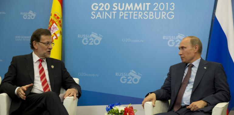El G20 considera que España cumplió y no pide más ajustes, asegura Rajoy