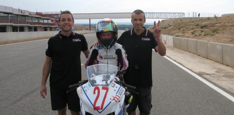 El joven asturiano Álex Díez, se incorpora a la Copa Nacional Honda CBR250R