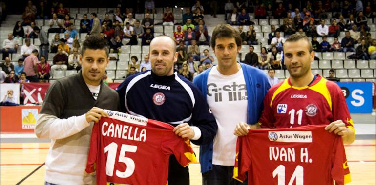Canella y Hernández recibieron el reconocimiento el Juanfersa