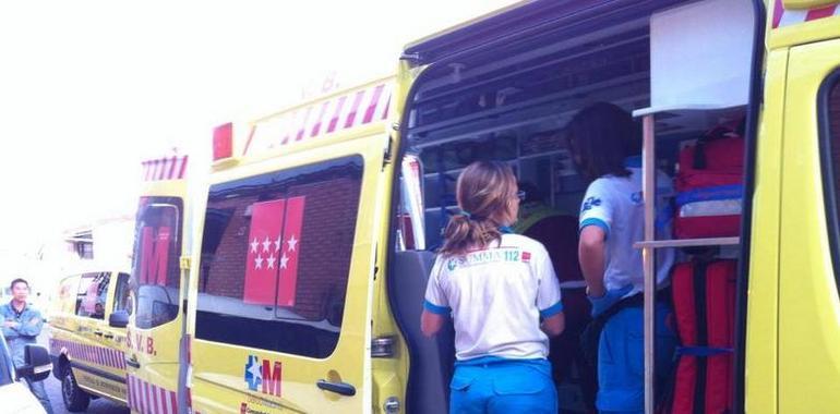Motorista gravemente herido en Nava del Rey