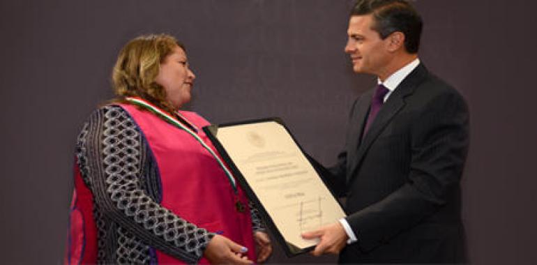 Norma Romero Vásquez, Premio Nacional de Derechos Humanos en México