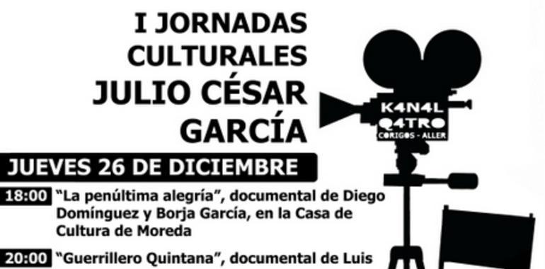 Primeras jornadas culturales en homenaje a Julio César García
