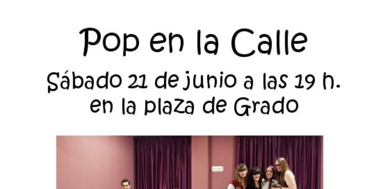 Pop en la Calle: La Escuela de Música de Barañain (Pamplona) actúa en Grado