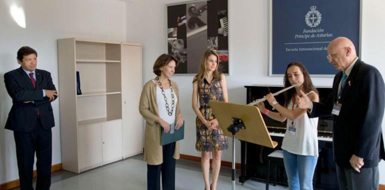 La Reina inaugurará los cursos de verano de la Escuela Internacional de Música de la FPA