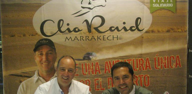 Daniel Orejas, Leomotor, y Chus Puras, de CLio Raid, firman acuerdo de colaboración en Asturias