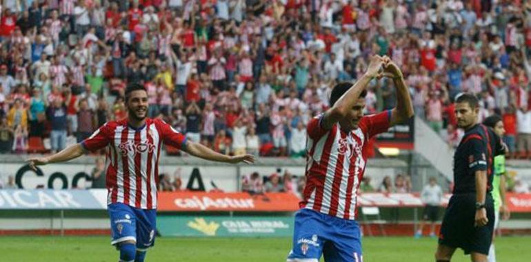 El Sporting, animado a seguir subiendo posiciones ante la visita del Zaragoza