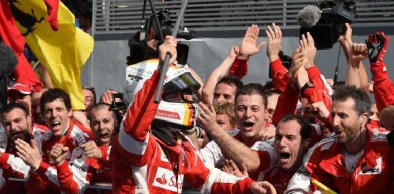 Vettel y Ferrari relanzan el mundial de F1 en Malasia y Alonso prepara China