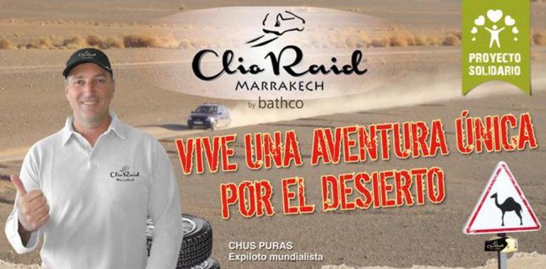 El Clio Raid Marrakech de Chus Puras arranca con gran energía