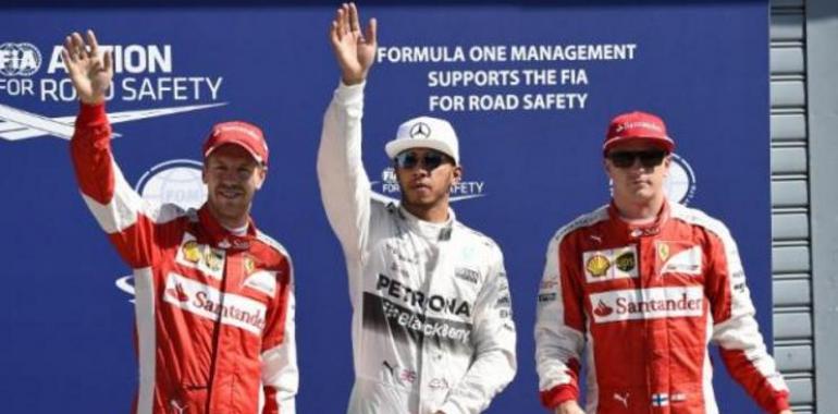 Hamilton consigue la pole en el Gran Premio de Italia por delante de los Ferrari  