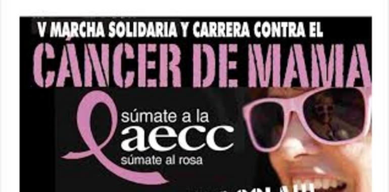 Asturias se vuelca arropando la Semana Rosa frente al cáncer de mama