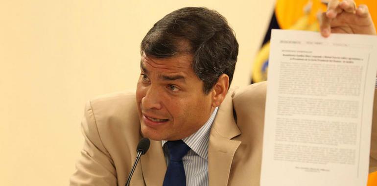 Correa: "No me van amilanar con toda la campaña mediática" 