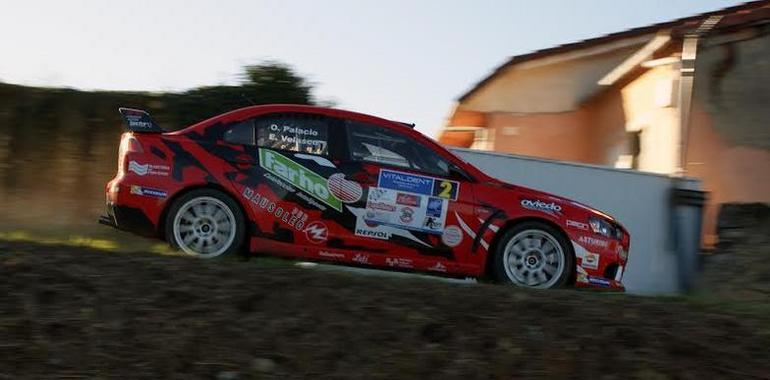 Nuevo podio de Óscar Palacio y Enrique Velasco en el Rallysprint La Felguera