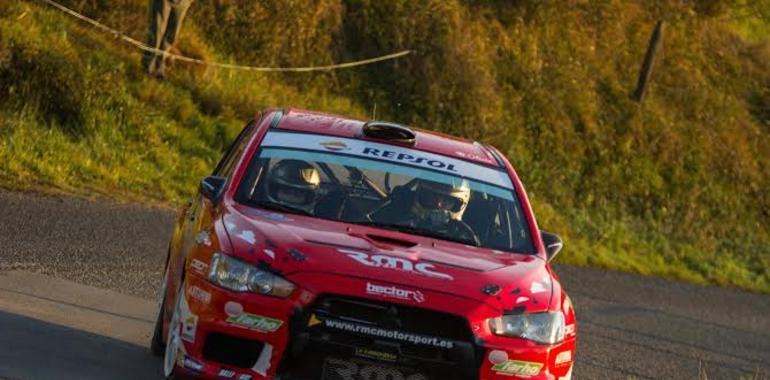 Óscar Palacio cierra temporada en el Rally Cangas del Narcea
