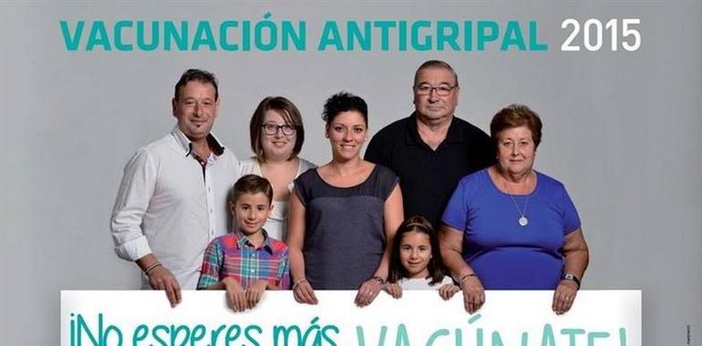 Los mayores de 65 años asturianos se han vacunado ya mayoritariamente contra la gripe 
