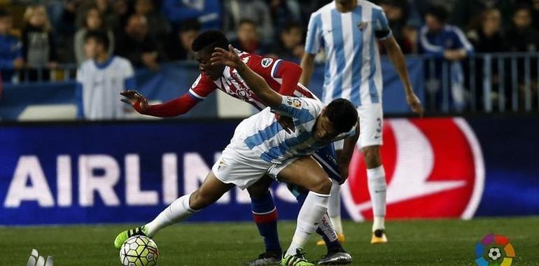 Un partido frente al Málaga que el Sporting no mereció perder