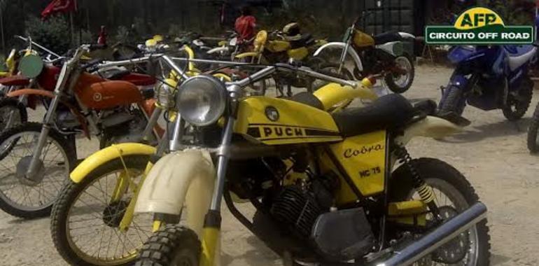 El AFP reúne a una parte de la historia del Motocross en Villaviciosa