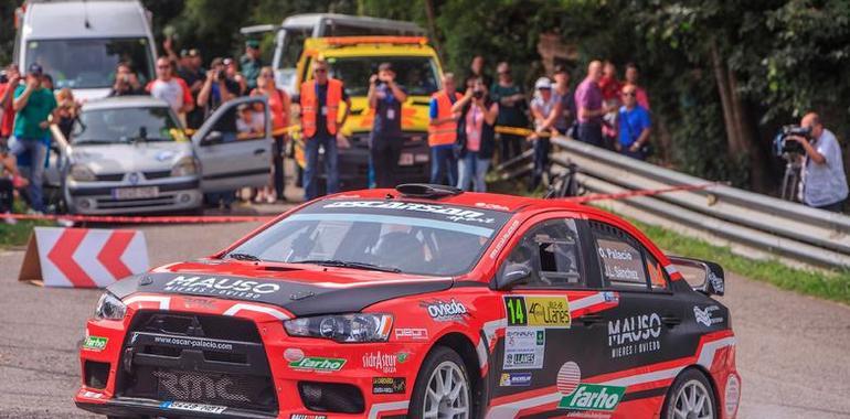 Óscar Palacio logra la tercera posición en el Rallye Villa de Llanes