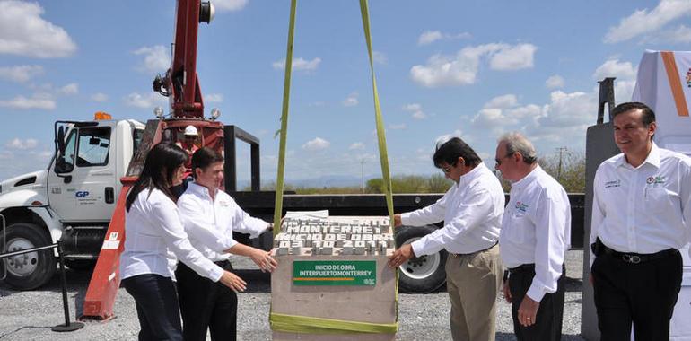 Primera piedra del Nuevo Interpuerto de Monterrey, en Salinas Victoria