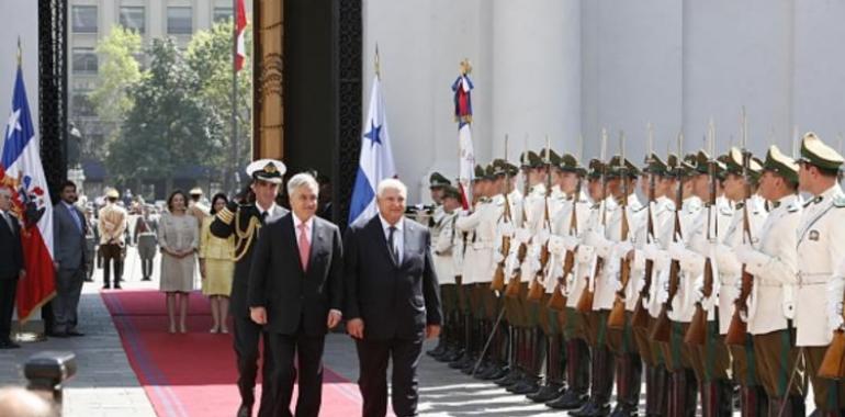 Martinelli y Piñera conversan de cooperación, seguridad, comercio y educación