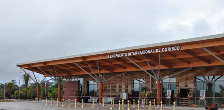 Entra en servicio el nuevo aeropuerto de Corisco 