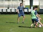 <p>Entrenamiento del Real Oviedo en Albacete</p>