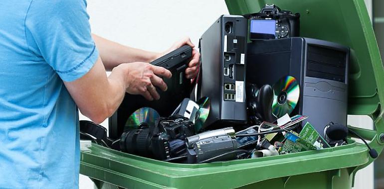 Asturias se consolida como referente en el reciclaje de aparatos eléctricos y electrónicos