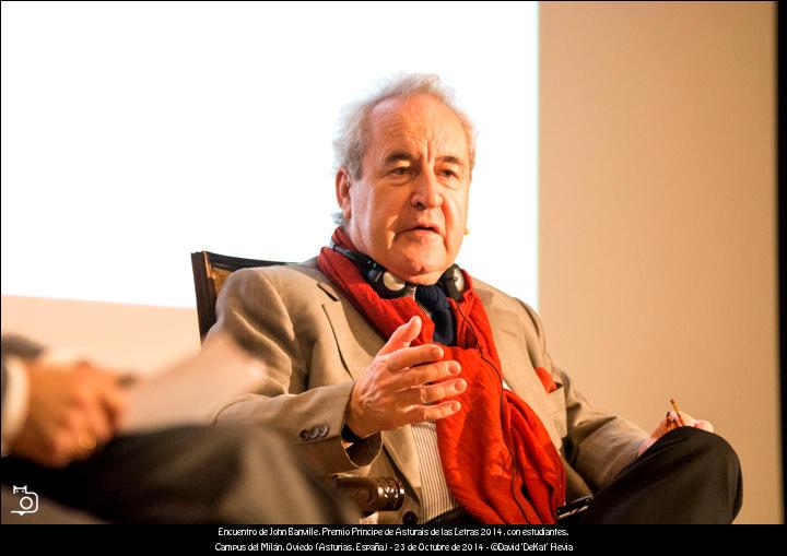 FOTOGALERÍA. Premios Príncipe de Asturias. Encuentro con John Banville