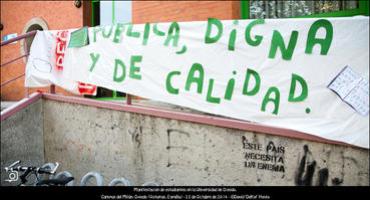 FOTOGALERÍA. Manifestación de Estudiantes