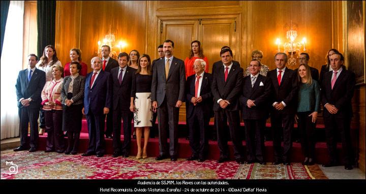 FOTOGALERÍA. Premios Príncipe de Asturias. Audiencia de los Reyes